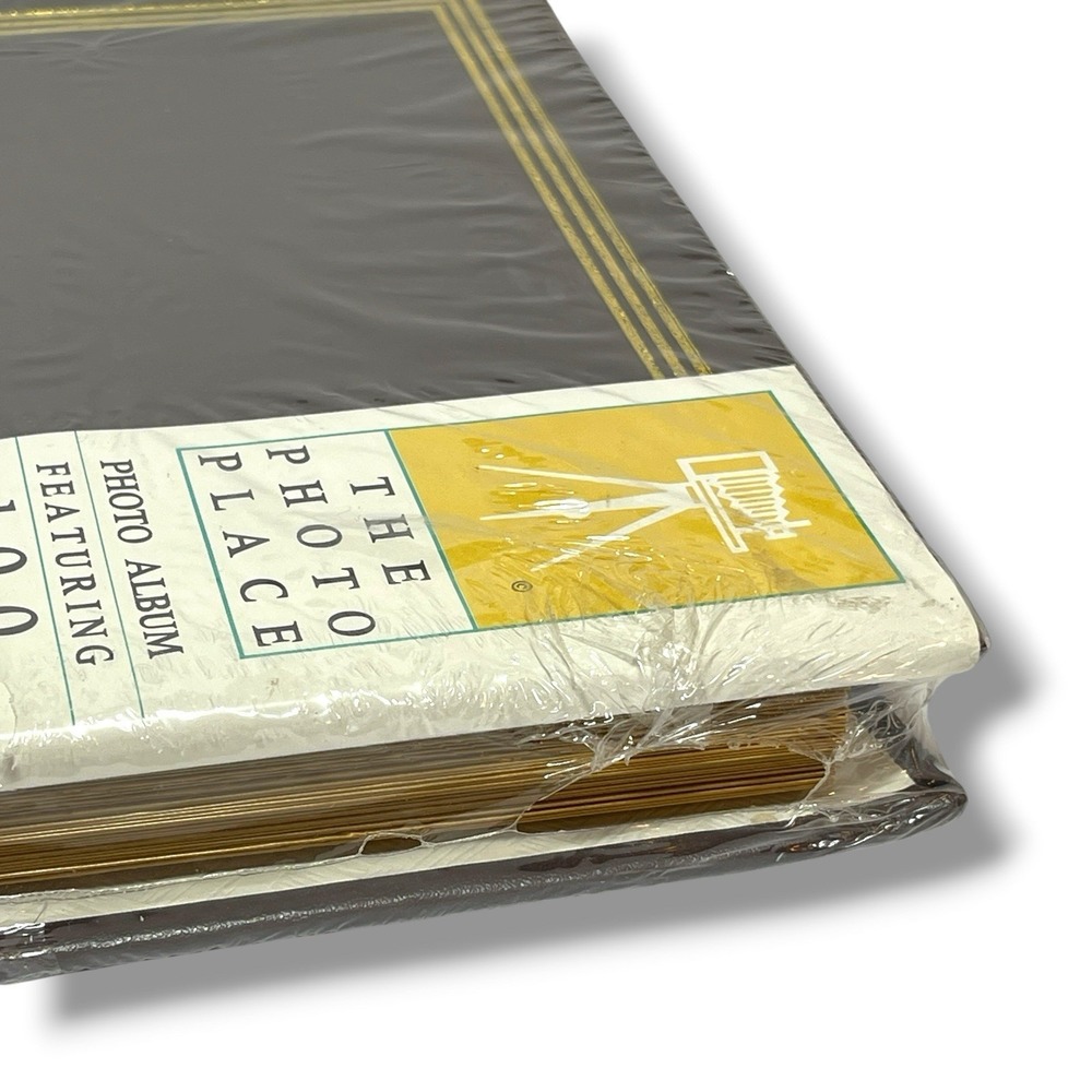 The Library Collection Vintage 100 Page Photo Albums NEW SEALED MBI Brown - Picture 5 of 10
